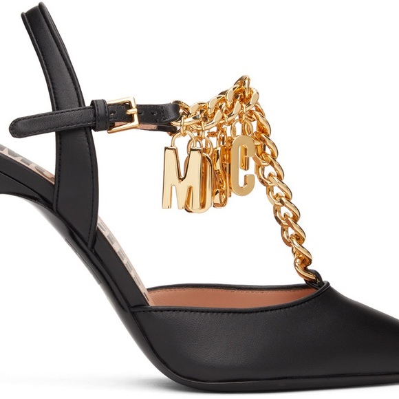 Moschino Lettering Charms Heels - Picture 4 of 15